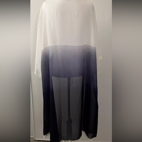 LulaRoe Ombré kimono kaftan swimsuit cover up small - Picture 3 of 6
